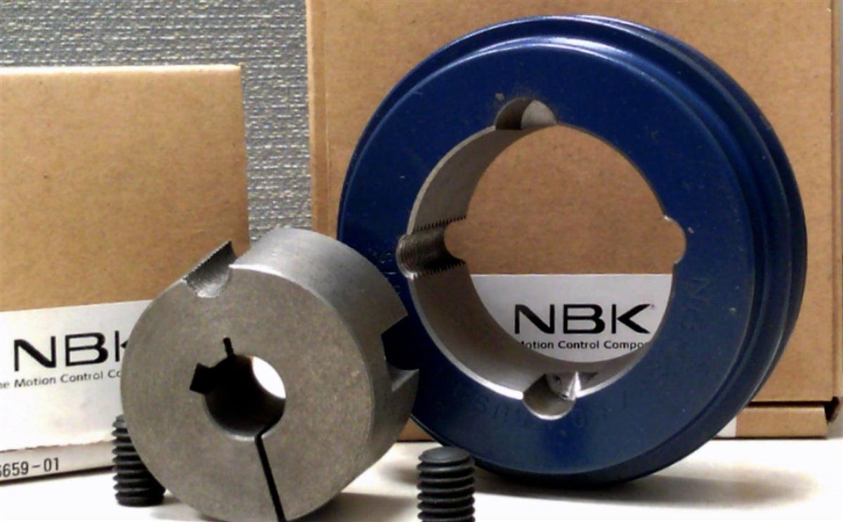 SPZ 80-1 Pulley With SP1210-14 TAPER-LOCK BUSHING LPT LT QD With keyway NBK-JAPAN - fast shipping 🇺🇸