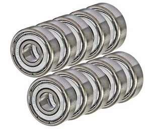 SR2ZZ High Temperature - 500°F Rated - 1/8" x 3/8x5/32 Inch Bearing - fast shipping 🇺🇸