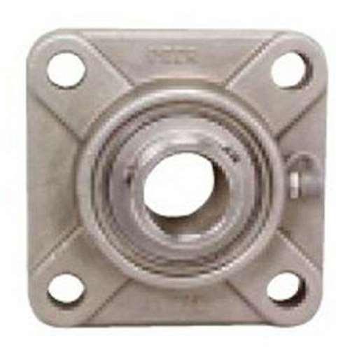 SSUCF207-20 Stainless Steel Flange 4-Bolt 1 1/4 Bore Mounted Bearing - fast shipping 🇺🇸