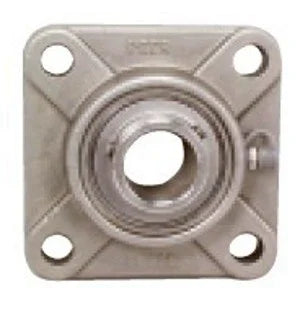SSUCF207-20 Stainless Steel Flange 4-Bolt 1 1/4 Bore Mounted Bearing - fast shipping 🇺🇸