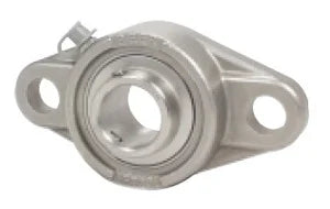 SSUCFT206-18 Stainless Steel Flange Unit 2-Bolt 1 1/8 Bore Mounted Bearing - fast shipping 🇺🇸