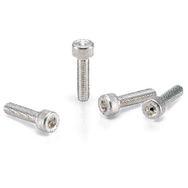 SVSS-M3-6-AG-NBK Socket Head Cap Vacuum Vented Screws - Ventilation Hole - Silver Plating - fast shipping 🇺🇸