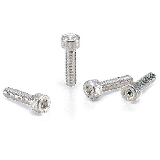 SVSS-M3-6-AG-NBK Socket Head Cap Vacuum Vented Screws - Ventilation Hole - Silver Plating - fast shipping 🇺🇸