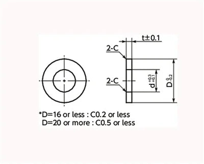 SWA-4-10-2-AW NBK Adjust Metal Washer - Steel NBK Adjust Metal Washer - Steel - Ferrosoferric Oxide Film 10-Pack Washer Made in Japan - fast shipping 🇺🇸
