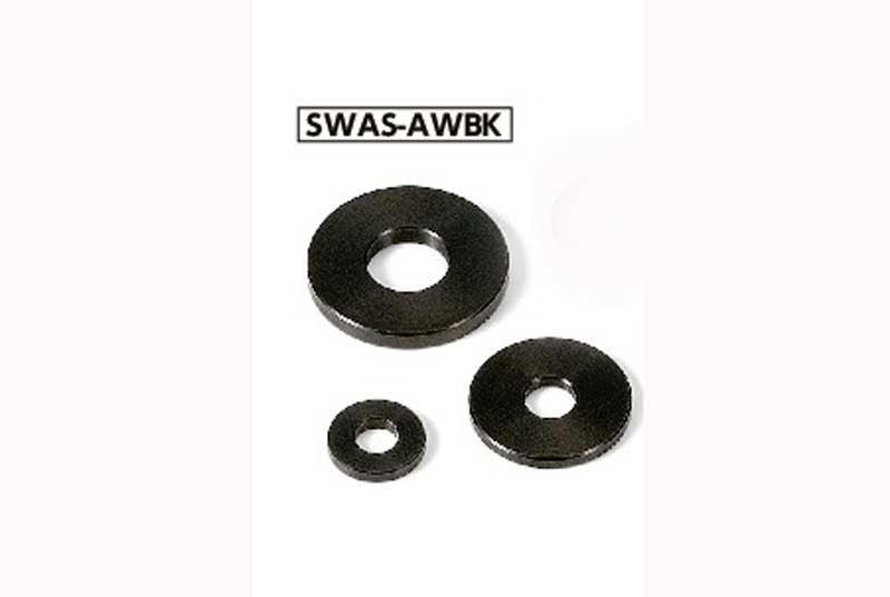 SWAS-8-16-2-AWBK NBK Stainless Steel Black Adjust Metal Washer -Made in Japan-Pack of One - fast shipping 🇺🇸