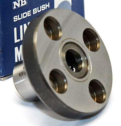 SWF4WUU 1/4" Ball Bushings Round Flange Wide Linear Motion - seals on both sides - fast shipping 🇺🇸