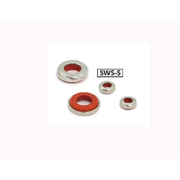 SWS-16-S NBK Seal washer - Rubber Packing Silicone rubber NBK Washers Pack of 5 Washers Made in Japan - fast shipping 🇺🇸