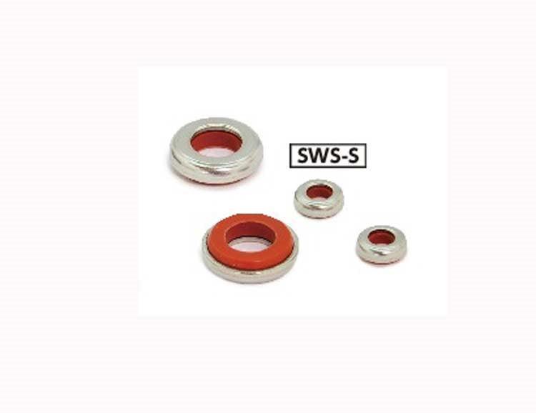 SWS-5-S NBK Seal washer - Rubber Packing Silicone rubber NBK Washers 10-Pack Washers Made in Japan - fast shipping 🇺🇸