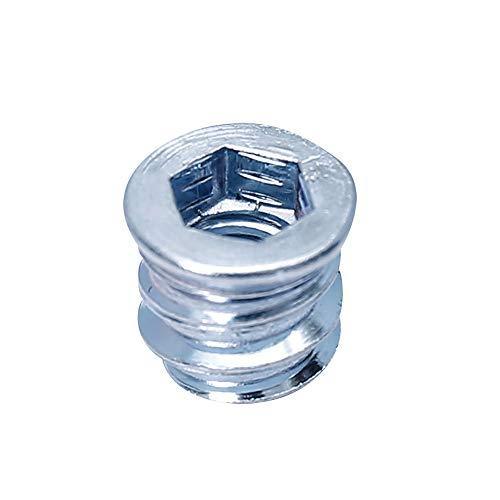 Threaded Inserts for Wood 1/4-20 x 10mm 50 Pieces - fast shipping 🇺🇸