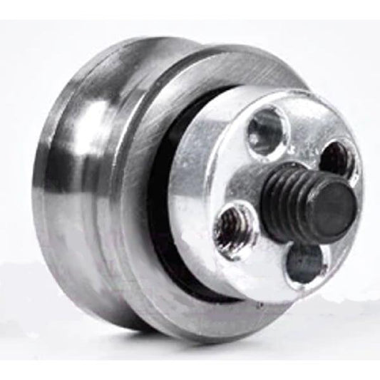 U Groove Ball Bearing + Fixing Screw Double Row Pulley SG15 + Eccentric Wheel - fast shipping 🇺🇸