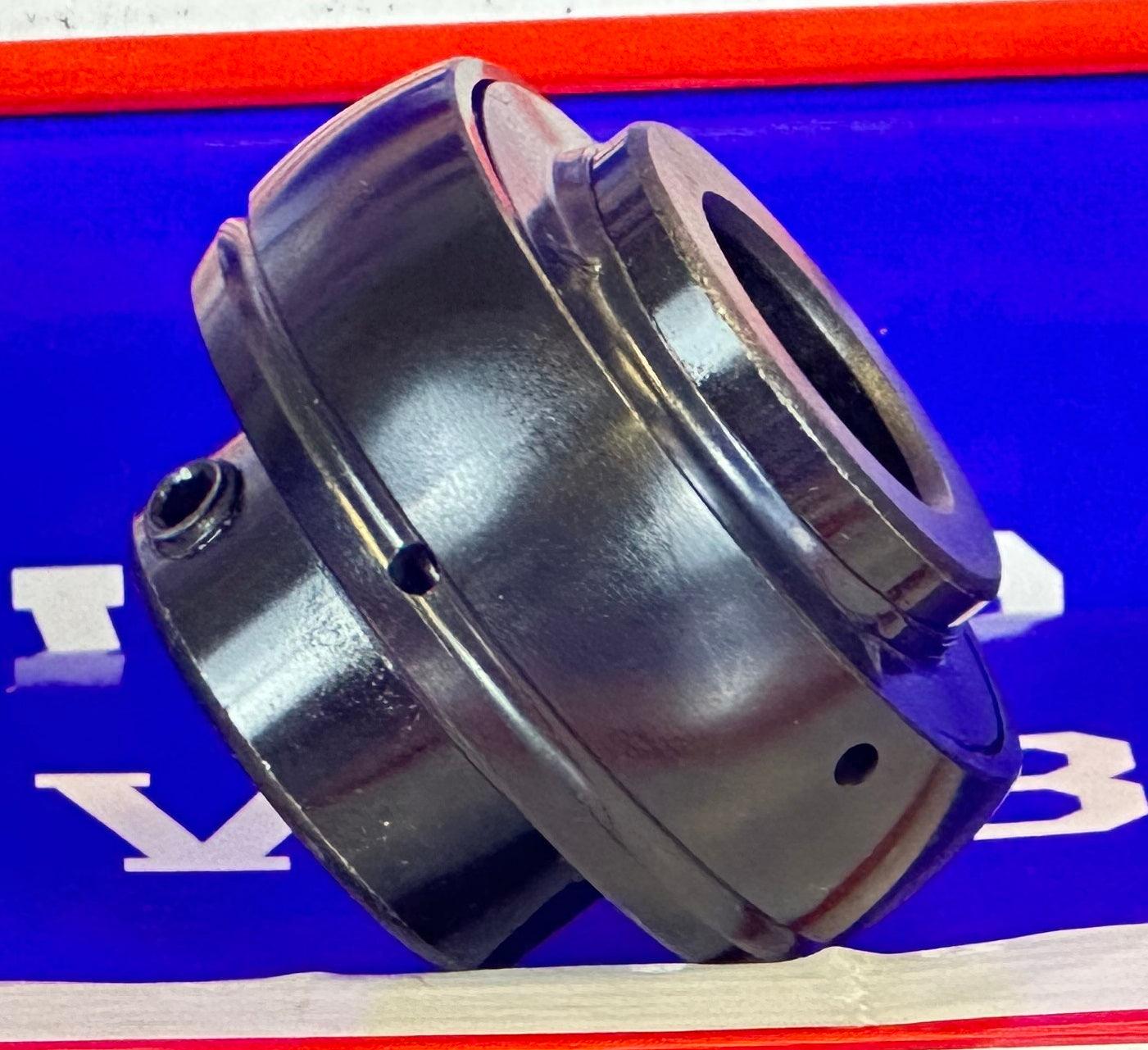 UC202 15mm Black Oxide Plated Axle Bearing Insert Mounted Bearing - fast shipping 🇺🇸