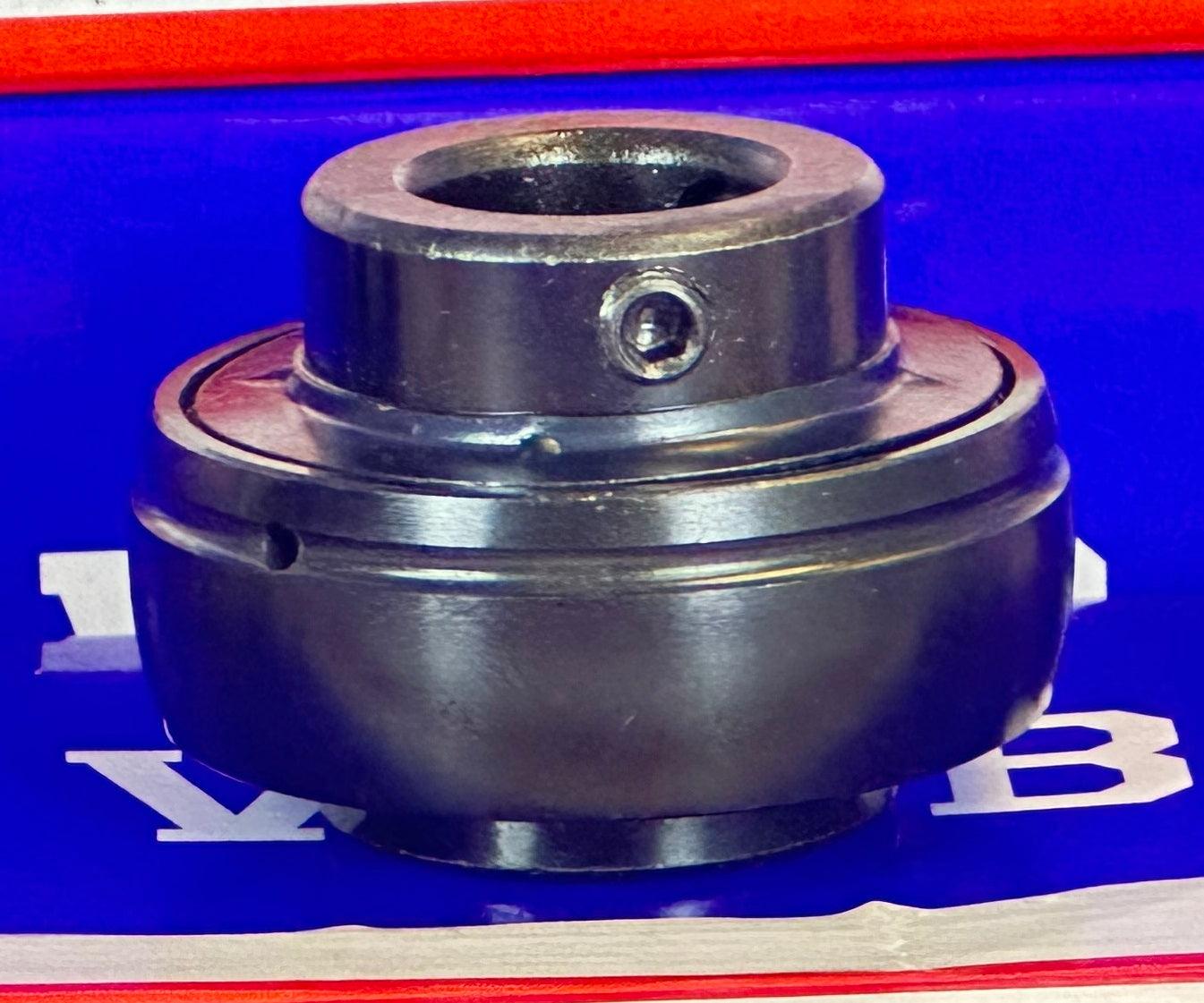 UC202 15mm Black Oxide Plated Axle Bearing Insert Mounted Bearing - fast shipping 🇺🇸