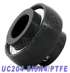 UC204 20mm Full Ceramic Bearing SI3N4 Mounted Bearing - fast shipping 🇺🇸