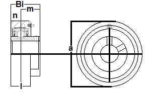 UCC212-60mm Bearing Cylindrical Cartridge 60mm - fast shipping 🇺🇸