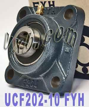 UCF-202-10 FYH Square Flanged Bearing 5/8 Inner Mounted Bearing - fast shipping 🇺🇸