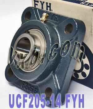 UCF-205-14 FYH Square Flanged Bearing 7/8 inner Mounted Bearing - fast shipping 🇺🇸