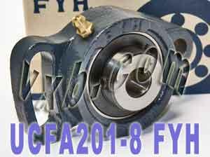 UCFA201-8 FYH Adjustable oval 2-Bolt Flanged Bearing 1/2Mounted - fast shipping 🇺🇸