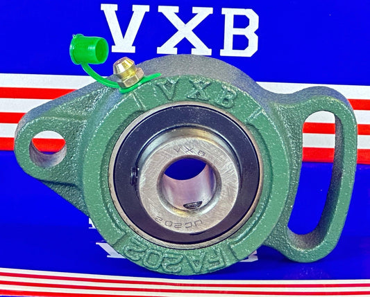 UCFA202 Adjustable Flange Cartridge Bearing Unit 15mm Mounted Bearing - fast shipping 🇺🇸