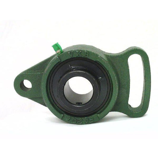 UCFA204 Black Oxide Plated Insert Bearing + Flange Cartridge Bearing Unit 20mm Mounted Bearing - fast shipping 🇺🇸