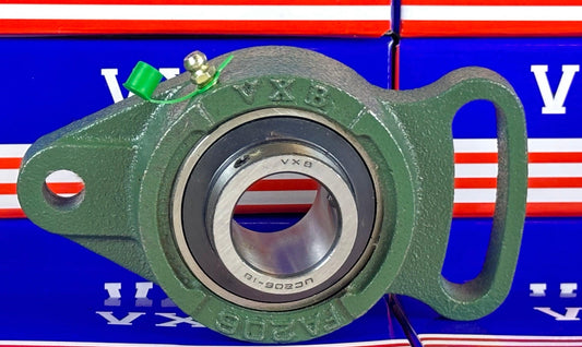 UCFA206-18 Adjustable Flange Cartridge Bearing 1-1/8" Mounted - fast shipping 🇺🇸
