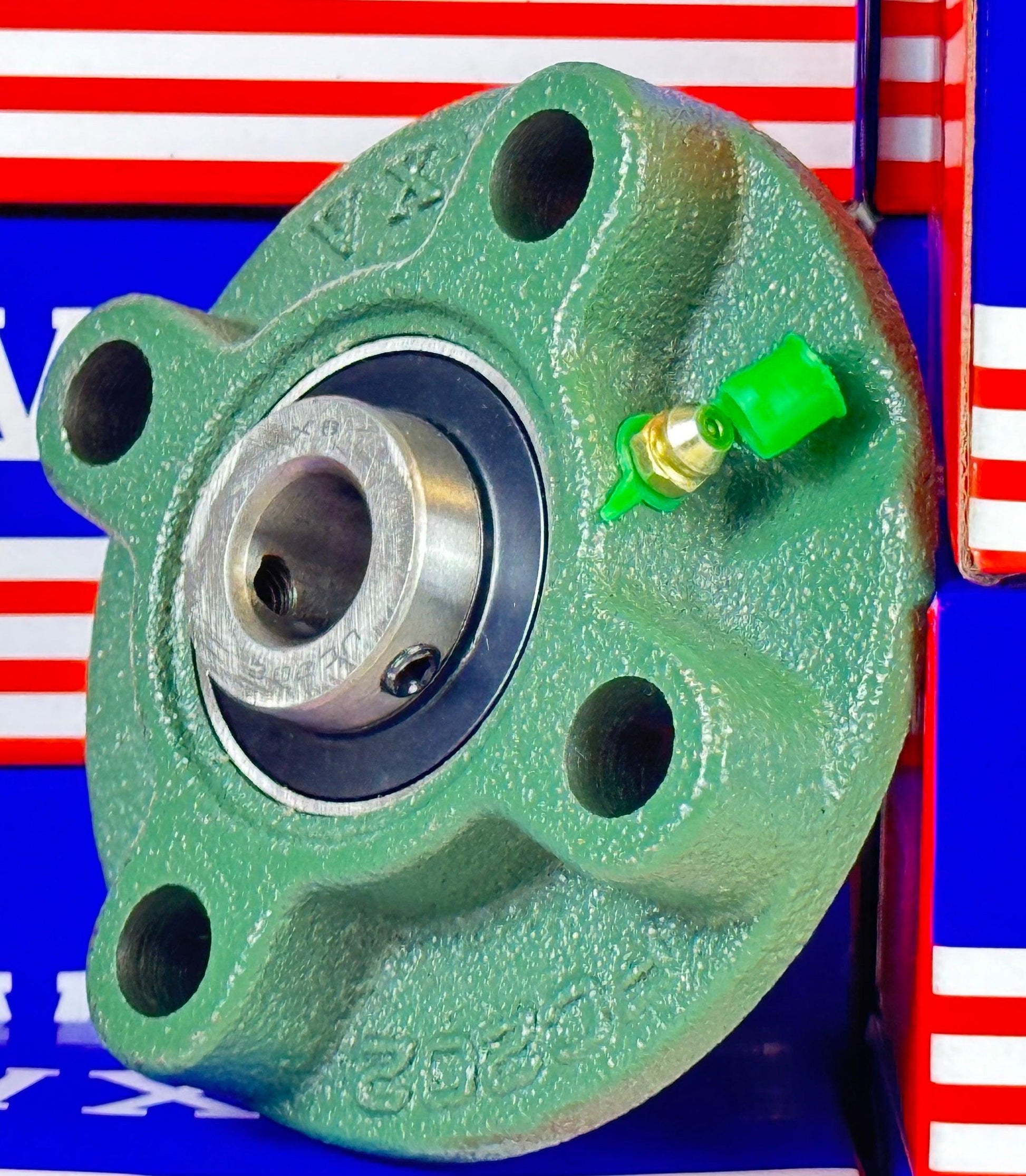 UCFC202 Flange Cartridge Bearing Unit 15mm Bore Mounted Bearing - fast shipping 🇺🇸