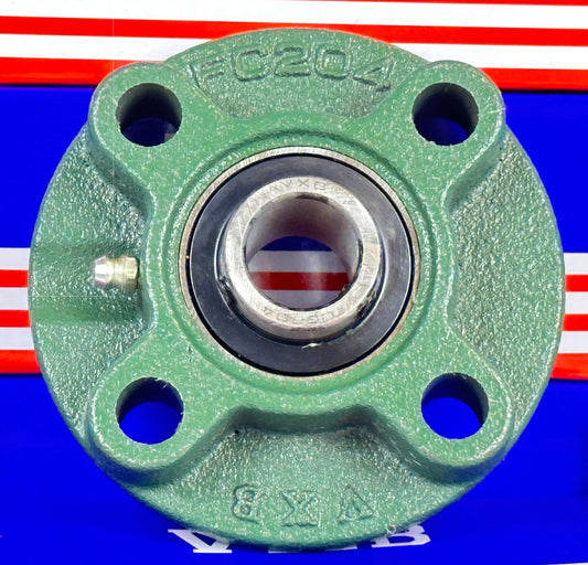 UCFC204 Flange Cartridge Bearing Unit 20mm Bore Mounted Bearing - fast shipping 🇺🇸