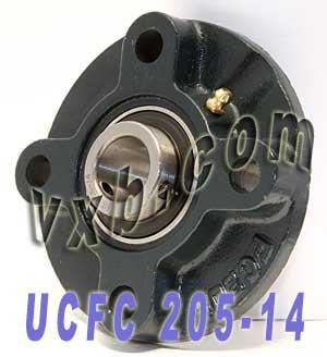 UCFC205-14 Flange Cartridge Unit 7/8 Bearing - fast shipping 🇺🇸