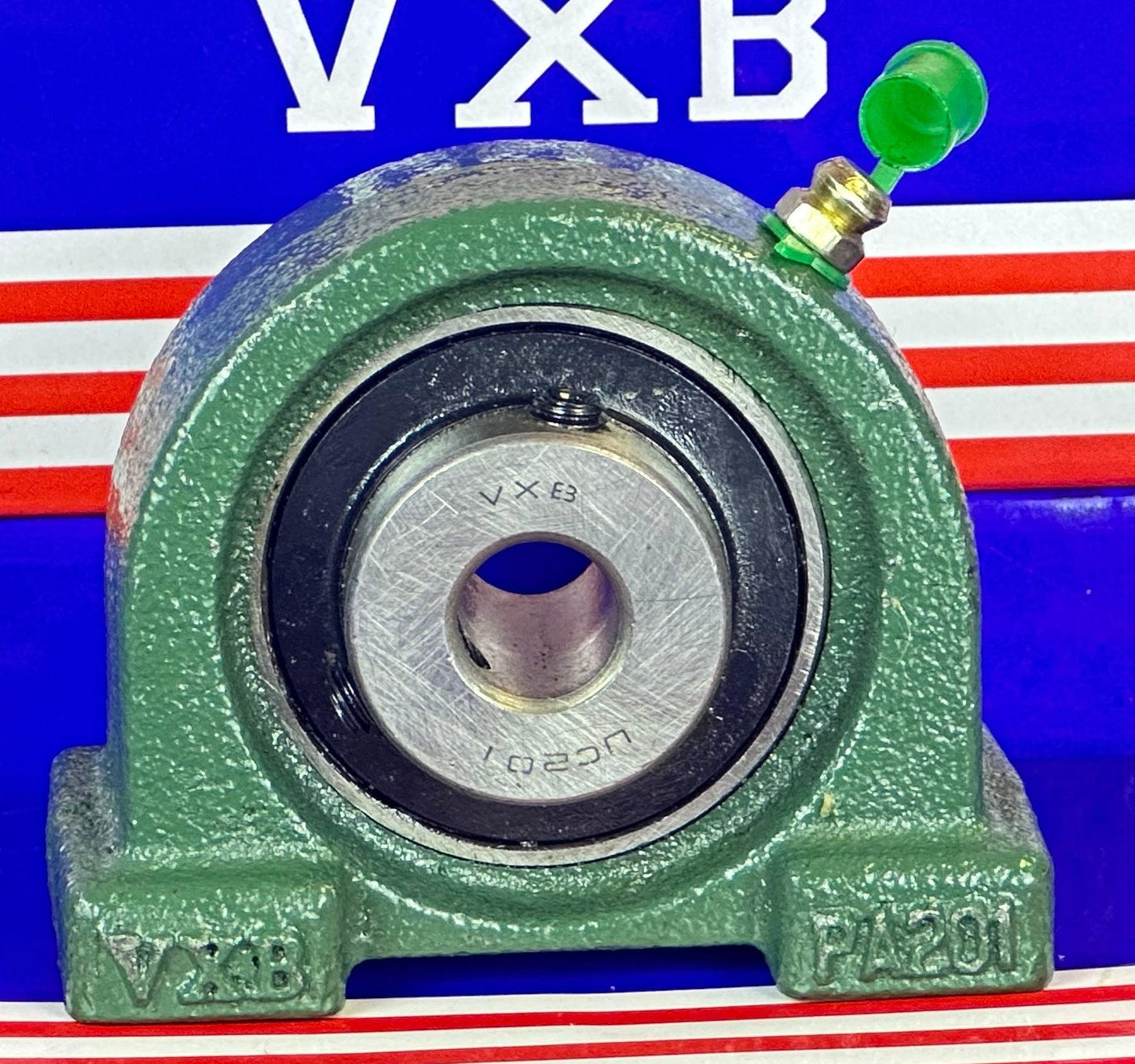 UCPA201 Bearing 12mm Set Screw Tapped Base Pillow Block Bearing - fast shipping 🇺🇸