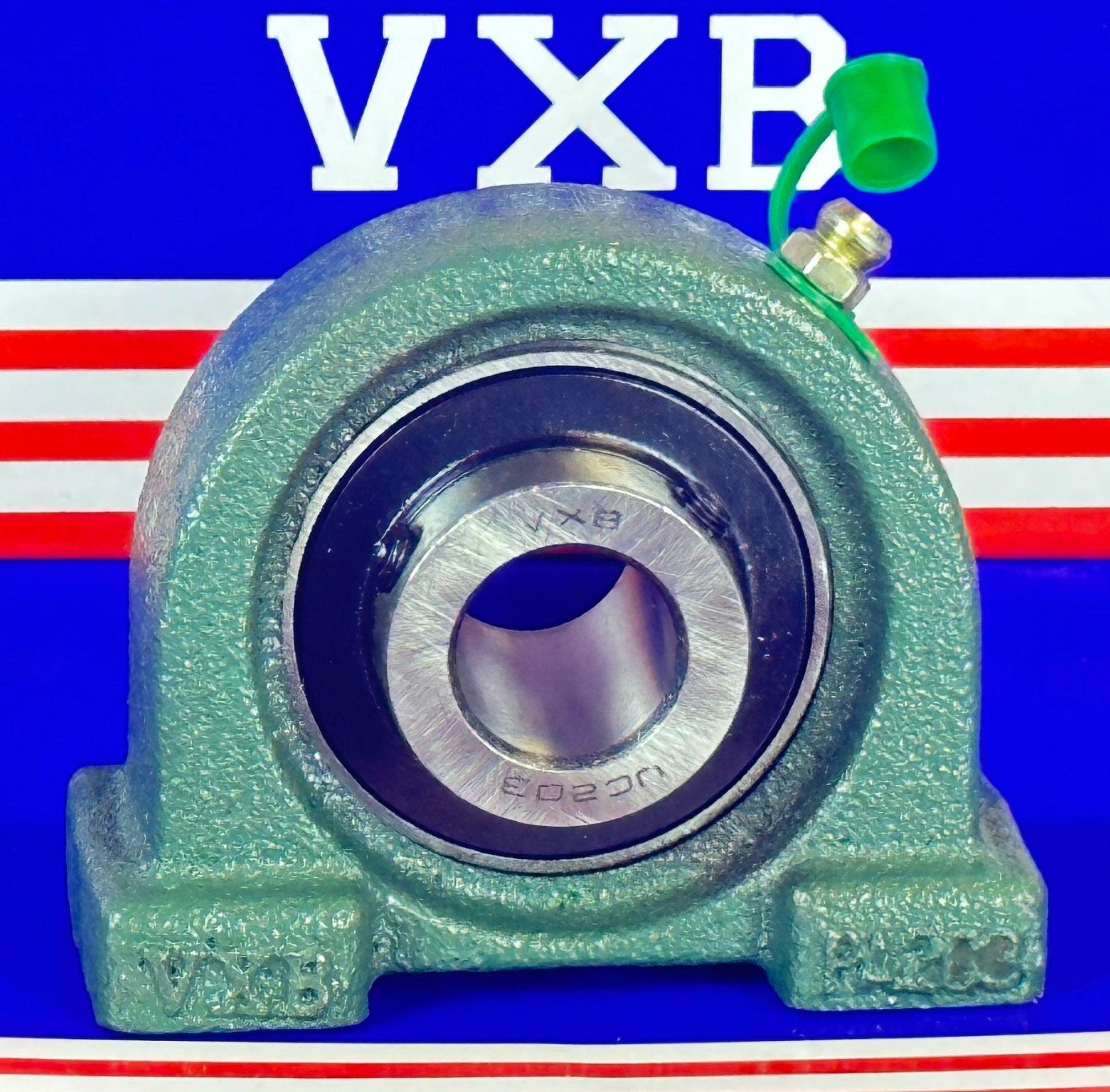 UCPA203 Bearing 17mm Set Screw Tapped Base Pillow Block Bearing - fast shipping 🇺🇸
