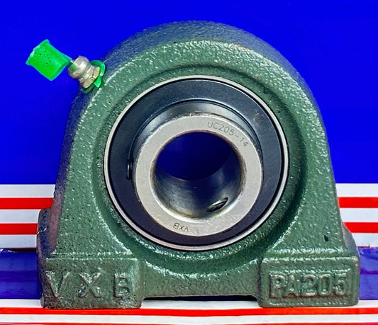 UCPA205-14 Bearing 7/8 inch Screw Tapped Base Pillow Block Bearing - fast shipping 🇺🇸