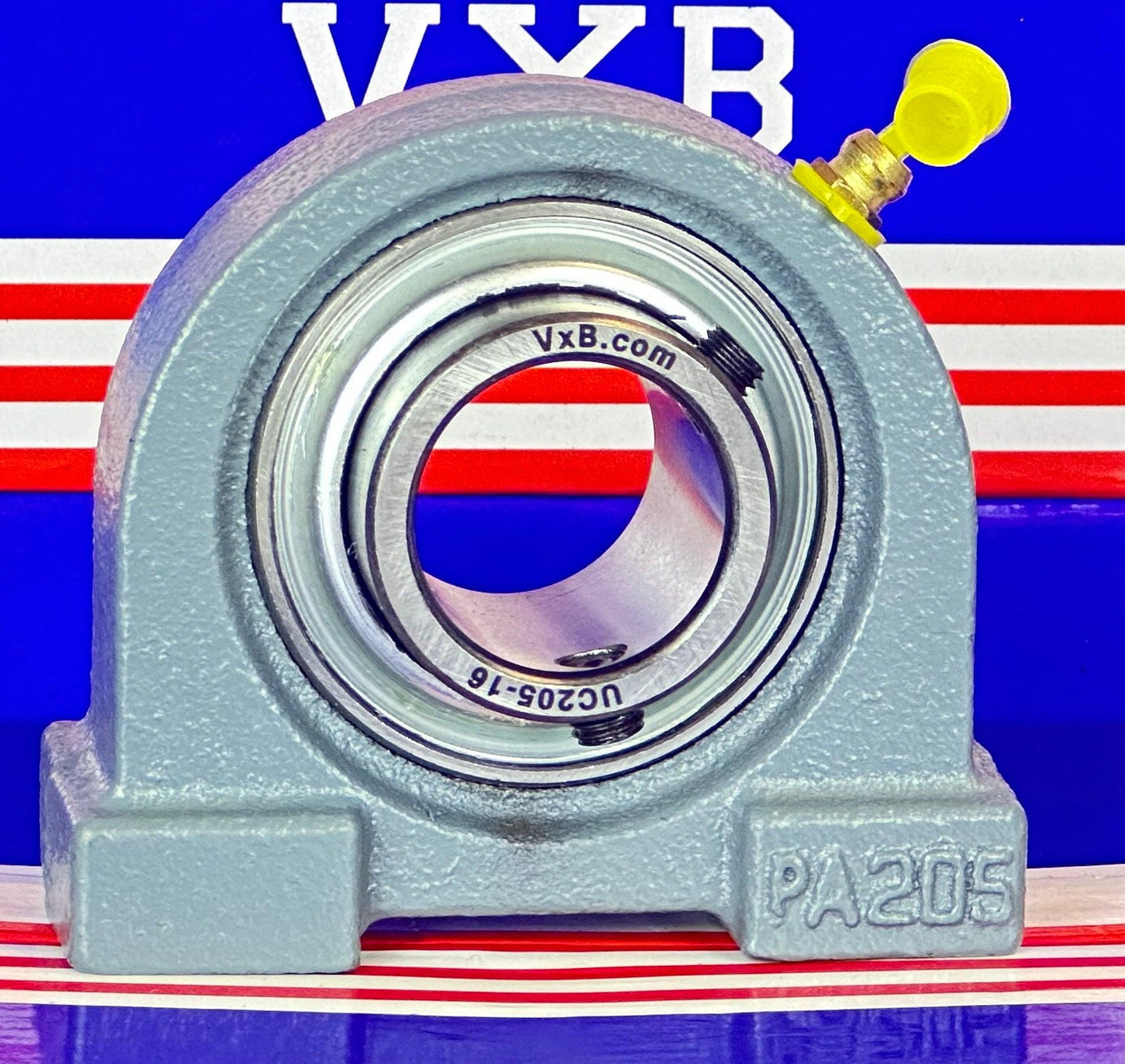 UCPA205-16 Bearing 1 inch Set Screw Tapped Base Pillow Block Bearing - fast shipping 🇺🇸