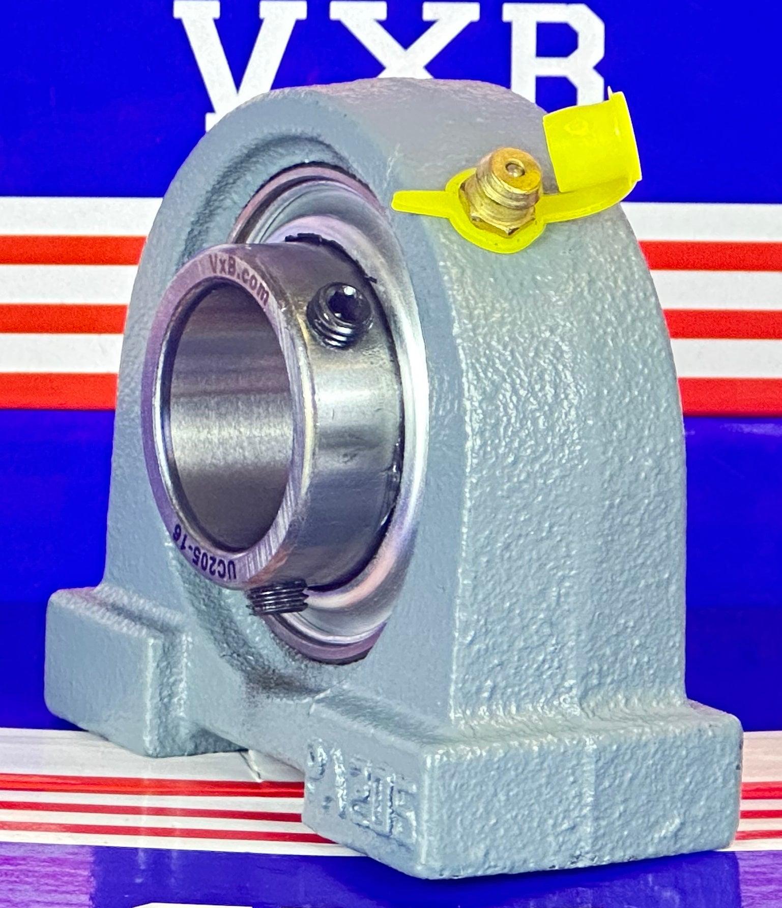 UCPA205-16 Bearing 1 inch Set Screw Tapped Base Pillow Block Bearing - fast shipping 🇺🇸