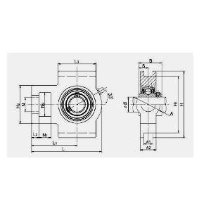 UCT204-12 3/4" Bore Mounted Bearing Take-Up Unit - fast shipping 🇺🇸