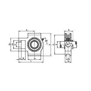 UCT210-31 MOUNTED-BEARING 1-15/16" Bore Mounted Bearing Take-Up Unit - fast shipping 🇺🇸