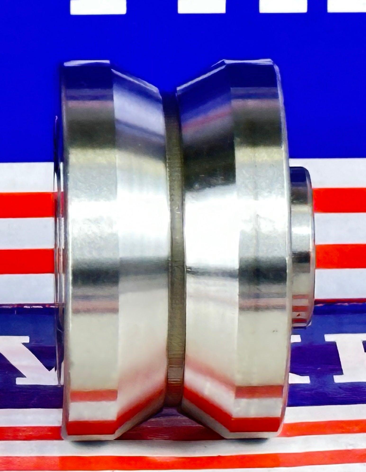 V12x45x26-30mm V Groove Track Roller Bearing With Extended Inner 4mm - fast shipping 🇺🇸
