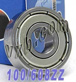 100-Pack 608ZZ Skateboard/Inline Skate/Rollerblade/Hockey Bearings - fast shipping 🇺🇸