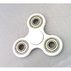White Fidget Hand Spinner Toy 42Q - fast shipping 🇺🇸