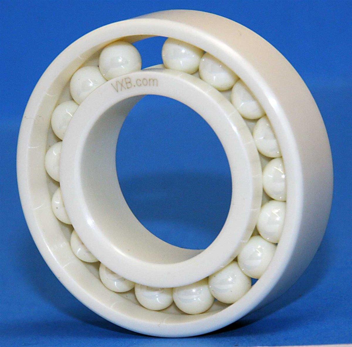 2-Pack Full Complement Full Ceramic 6211 ZrO2 Ball Bearings 55x100x21mm - fast shipping 🇺🇸