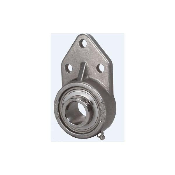 ZUCFB203-17m-PBT Flange Bracket 3 Bolt 17mm Zinc chromate Bearing - fast shipping 🇺🇸