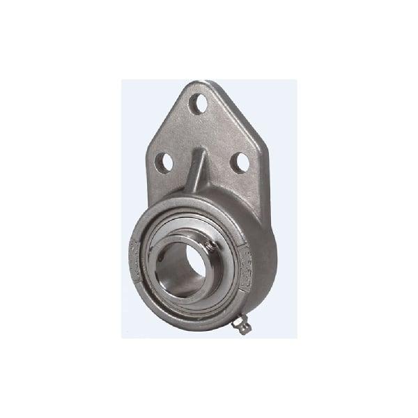 ZUCFB206-30m-PBT Flange Bracket 3 Bolt 30mm Zinc chromate Bearing - fast shipping 🇺🇸