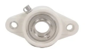 ZUCFT205-14-PBT Flange 2 Bolt Zinc Chromate 7/8 Bearing - fast shipping 🇺🇸