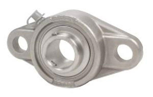 ZUCFT206-19-PBT Flange 2 Bolt Zinc Chromate 1 3/16 Bearing - fast shipping 🇺🇸